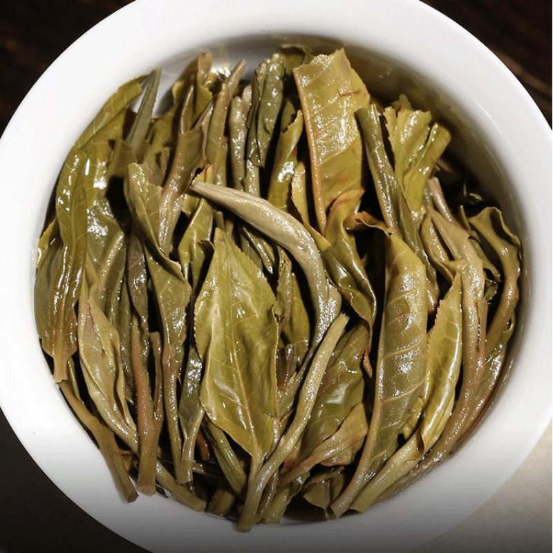 357g Yiwu Raw Puerh Tea Cake Yunnan Ancient Tree Pu-erh Shengcha Pu'er Green Tea