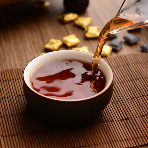 HelloYoung Ripe Puerh Chagao Shu Pu Er Resin Cream Cha Gao Instant Puer Tea Extract