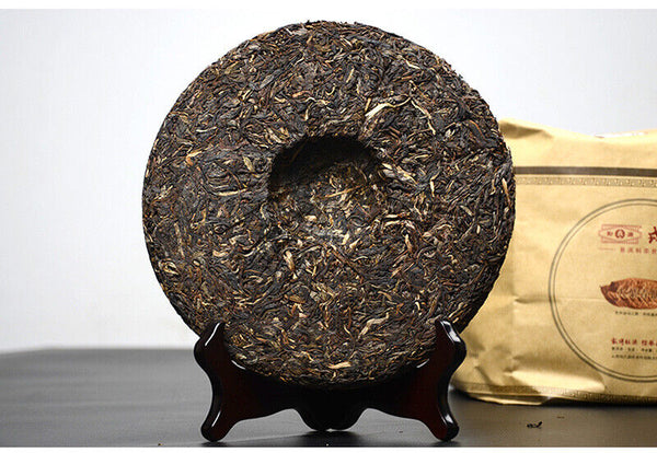 HelloYoung Yunnan Mengku Big Leaf Pu'er Tea Pu-erh Cake 500g Raw Cha Imperial Puer Tea