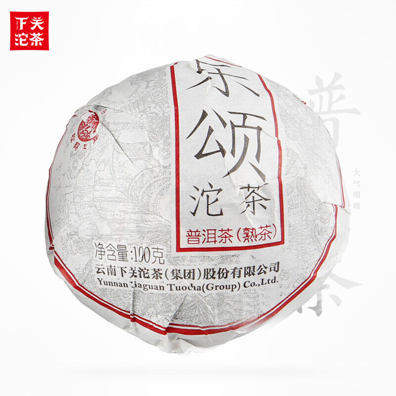 HelloYoung Le Song * XiaGuan Tuocha Yunnan Puer Ripe Tea Shu Pu-erh Pu'er Boxed 100g
