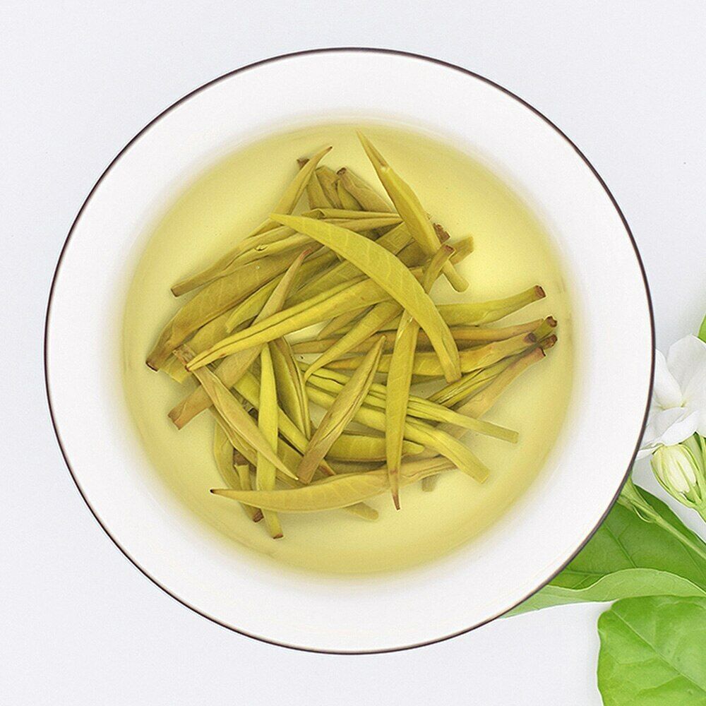 HelloYoung Green Tea Silver Needle Jasmine Scented Green Chinese Jasmine Tea King 100g Main image