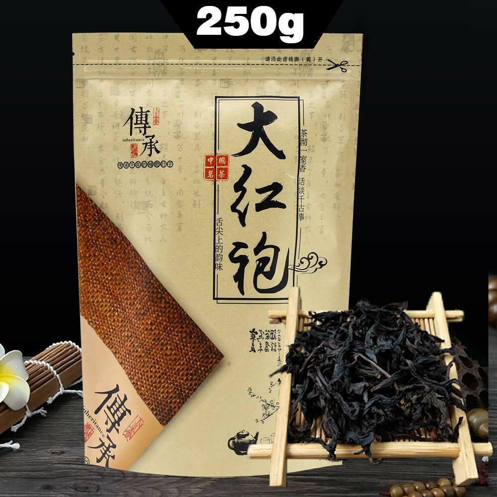 HelloYoung Da Hong Pao Tea Shuixian Wuyi Big Red Robe Oolong Tea Kraft Paper Bag 250g