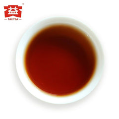 HelloYoung 1901 Shu Puer Tea TAETEA Ripe Puerh Chinese Tea 7452 Chi Tse Beeng 357g
