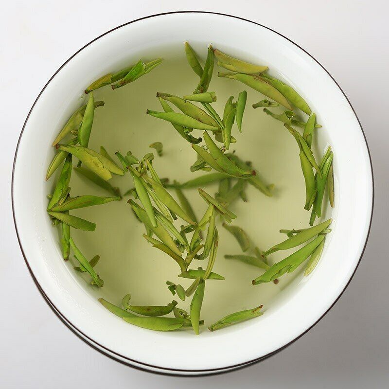 HelloYoung Supreme Zhu Ye Qing Green Tea * Sparrow's Tongue Emei Mountain Que She Tea