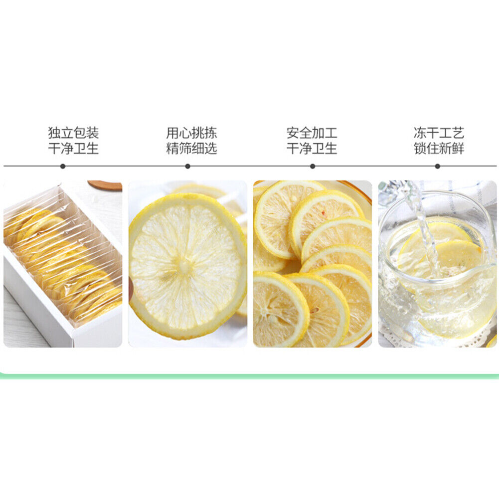 HelloYoung Dried Sliced Tea Ning Meng Lemon Tea 冻干蜂蜜柠檬片水果茶 泡茶 单独包装 中闽飘香牌
