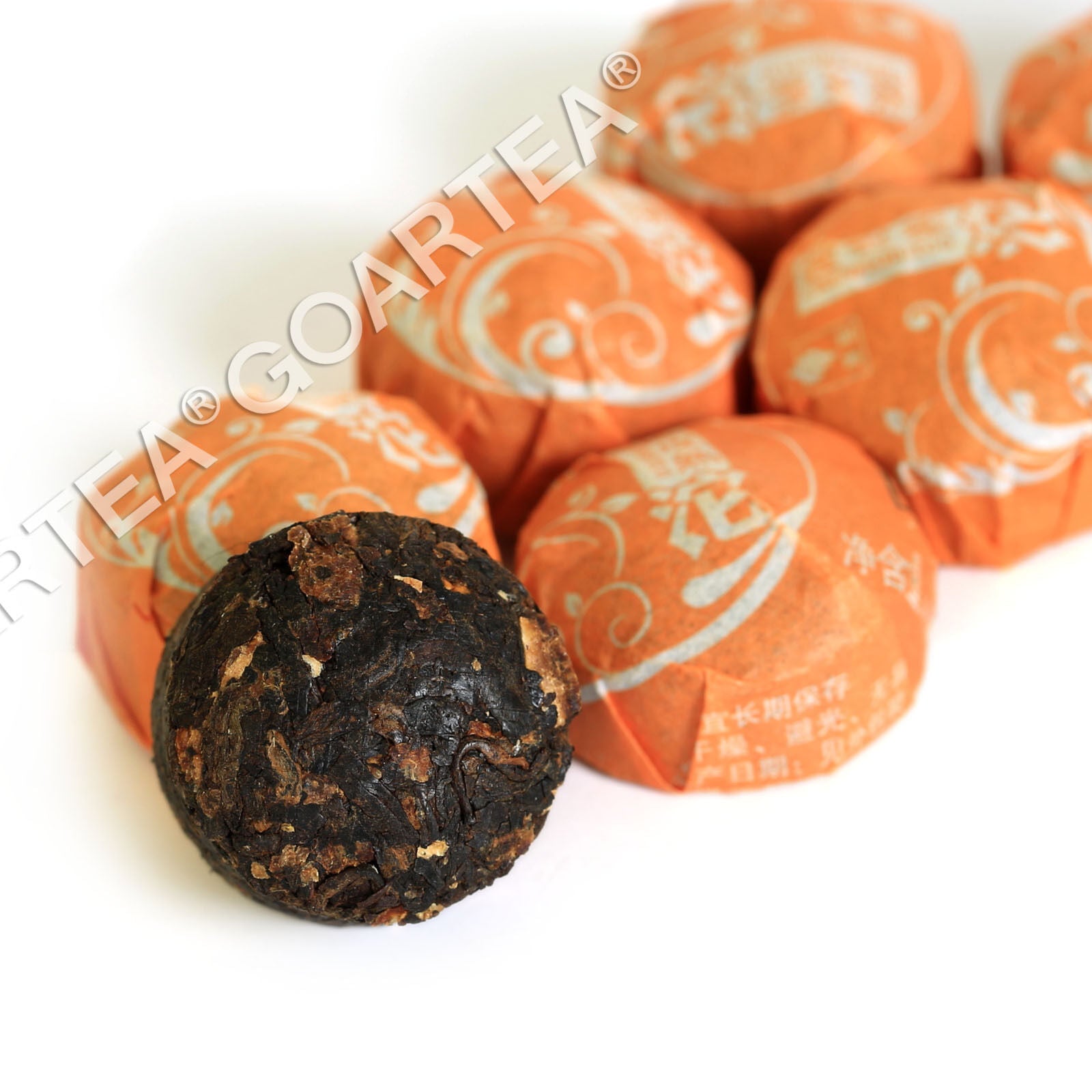 HelloYoung HELLOYOUNG Orange Peel Citrus Flavored Mini Ripe Cake puer Pu'er Pu erh Tea