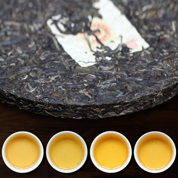 HelloYoung COFCO China Tea Legend Red Seal Discus Puer Pu'er Tea Pu-erh Raw Tea 400g
