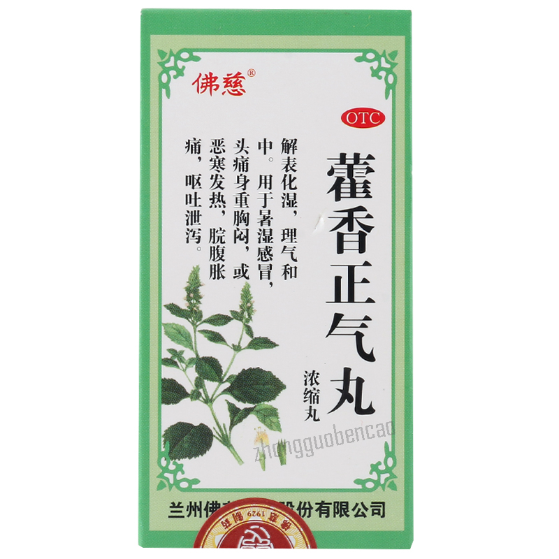 Foci Huoxiang Zhengqi Wan 佛慈藿香正气丸 Secondary image