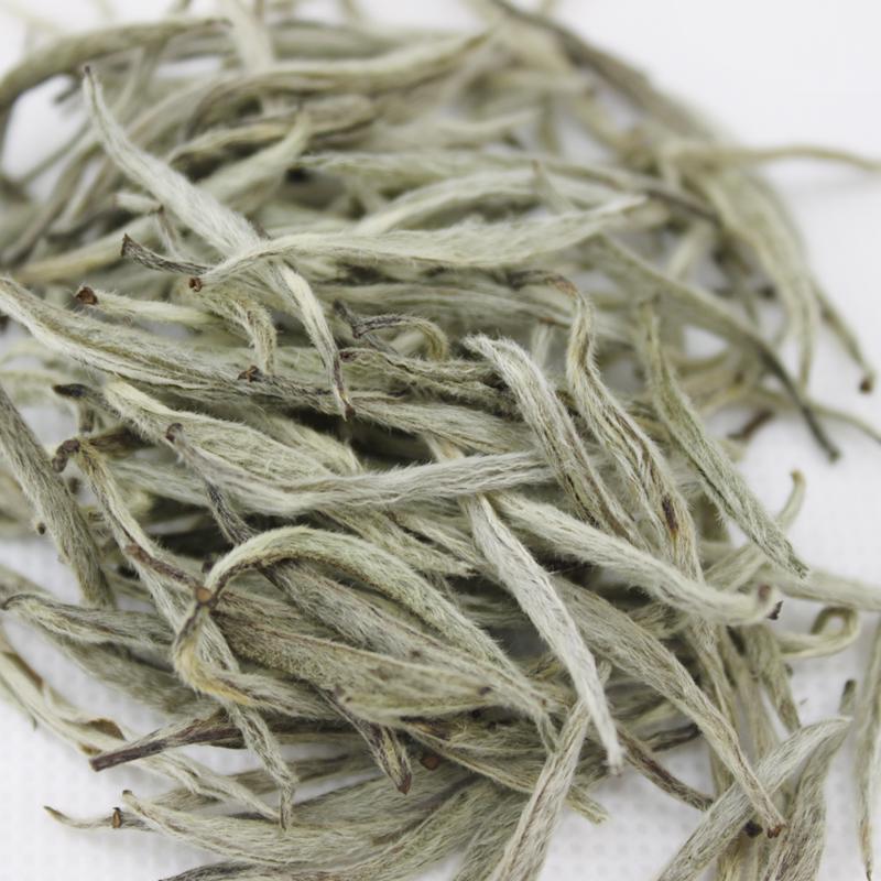 Premium Silver Needle White Tea Chinese Bai Hao Yin Zhen Loose Tea 75g Tin Secondary image