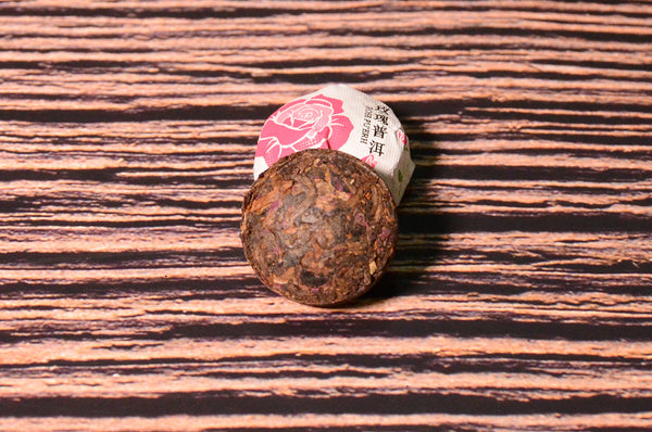 Yunnan Puer Tuo Red Rose Flower Flavor Mini Tuo Cha Ripe Pu'er Tea 500g