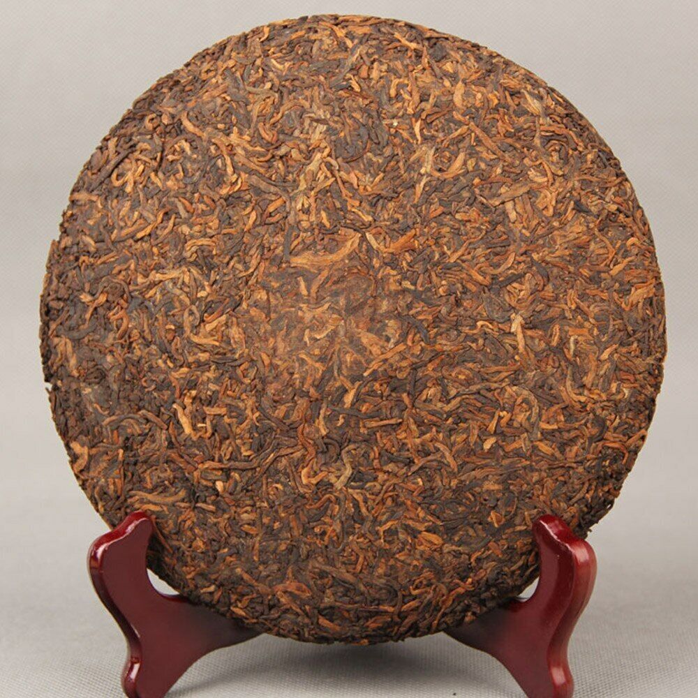 HelloYoung 2017 Spring Tea Palace Golden Bud Ripe Puer Tea Menghai Taste Shu Puerh Tea 357g