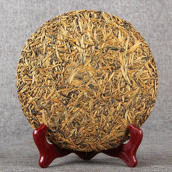 HelloYoung TeaFengqing Big Golden Bud Nectar Cake with Strong Fragrance Black Tea 357g