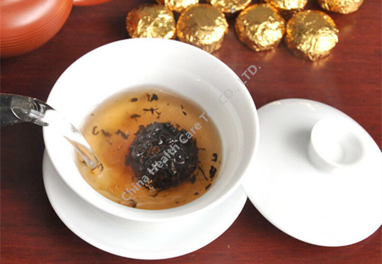 HelloYoung 15 Pcs Mini Pu Er Organic High Quality PuEr Tea Chinese Yunnan Pu'Er Tea Tuocha