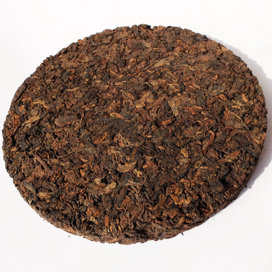 HelloYoung Yongde Ancient Tree Lao Cha Tou Pu-erh Tea Cake 380g Ripe Pu'er Puer Tea
