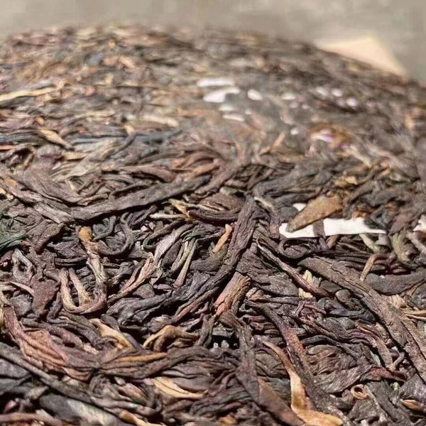 Yunnan Aged Pu-erh Raw Tea Cake 2007 Bulang Raw Puerh Old Tea Puer Cake Tea 400g