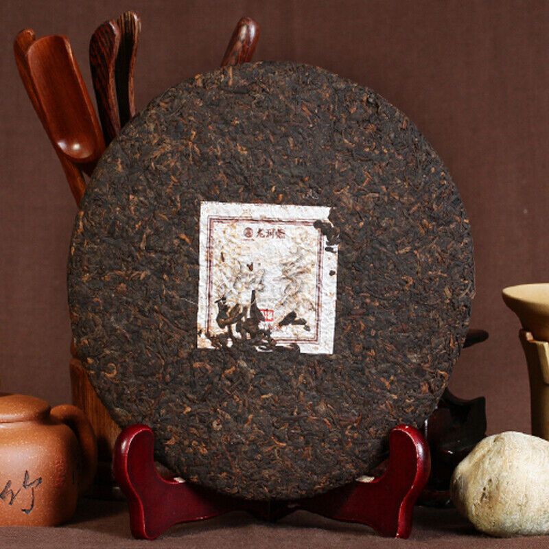 HelloYoung Ruyi * Year Yunnan Longrun Tea Puer Ripe Shu Pu-erh Tea Pu'er Cake 357g