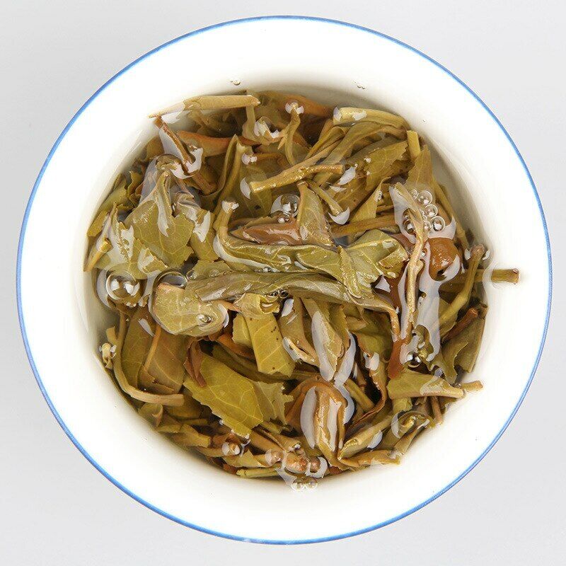 HelloYoung Qiaomu Ancient Shen Puer Arbor Old Tree Shen Puerh Tea 357g