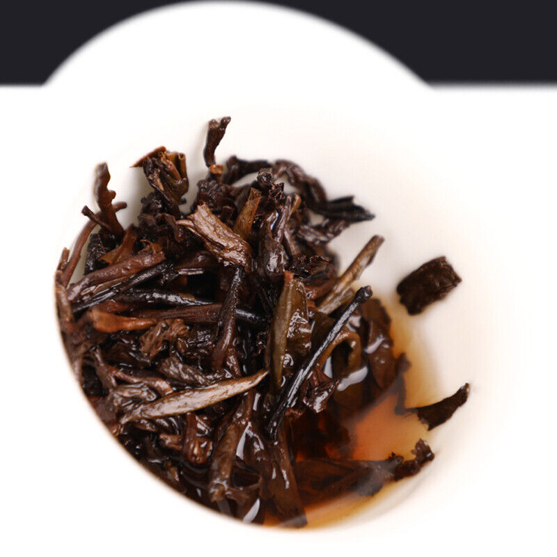 HelloYoung Haiwan Remote Mountain Old Tree Puer Tea Cake 500g Ripe Pu'er Batch 211