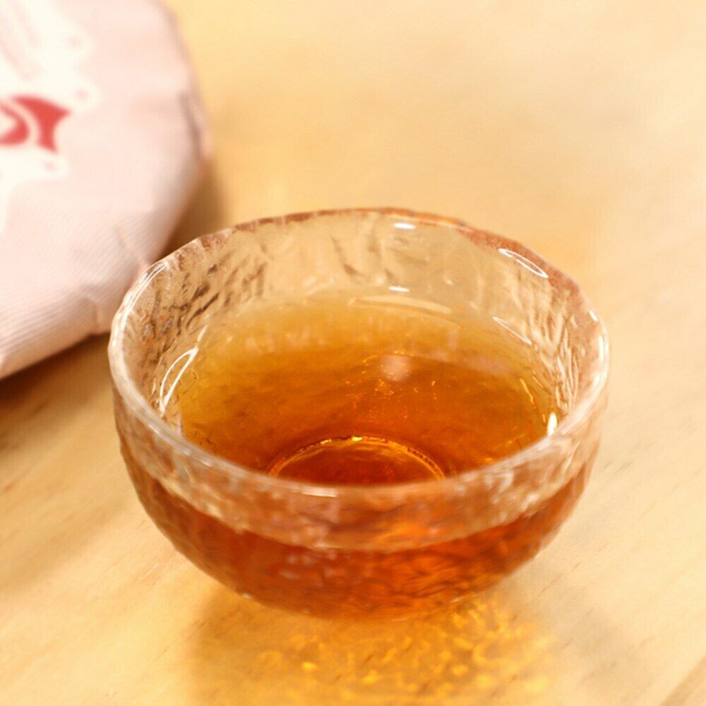 HelloYoung Haiwan Blazing Sun Ripe Puerh Chinese Tea "Jiao Yang" Shu Puer Tea 357g