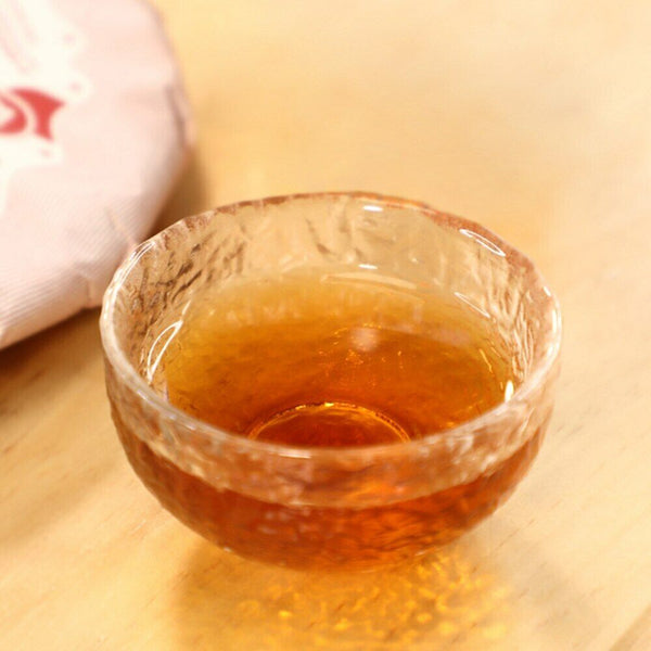 HelloYoung Haiwan Blazing Sun Ripe Puerh Chinese Tea "Jiao Yang" Shu Puer Tea 357g