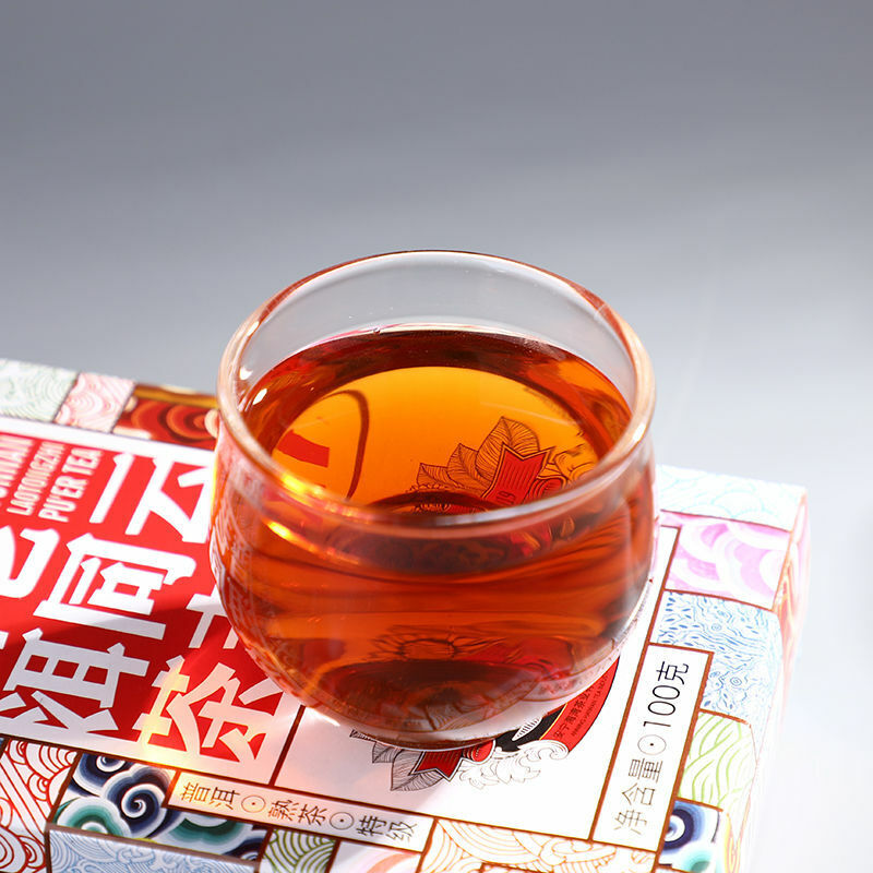 HelloYoung Anning Haiwan Tea Arbor Old Pu'er Special Grade Loose Ripe Puer Tea 100g