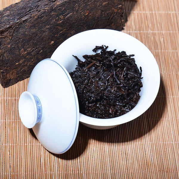 HelloYoung Shu Puer Old Ripe Puer 250g Chinese Ripe Puer Tea Brick Puerh