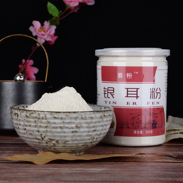 250g Tremella Fuciformis/Snow fungus Powder White Jelly Mushroom White Fungus