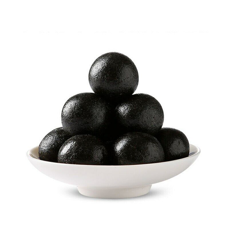 HelloYoung Handmade Balls with Sesame Seeds and Honey, Black Sesame Chinese Herbal Tea