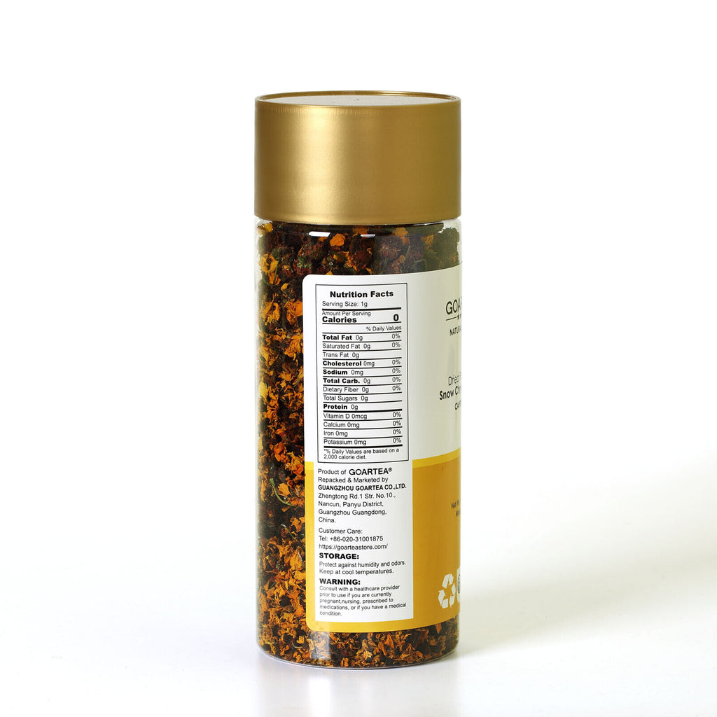 HelloYoung HELLOYOUNG 100g Premium Snow Chrysanthemum Flower Tea Dried Wild Herbal Bottled