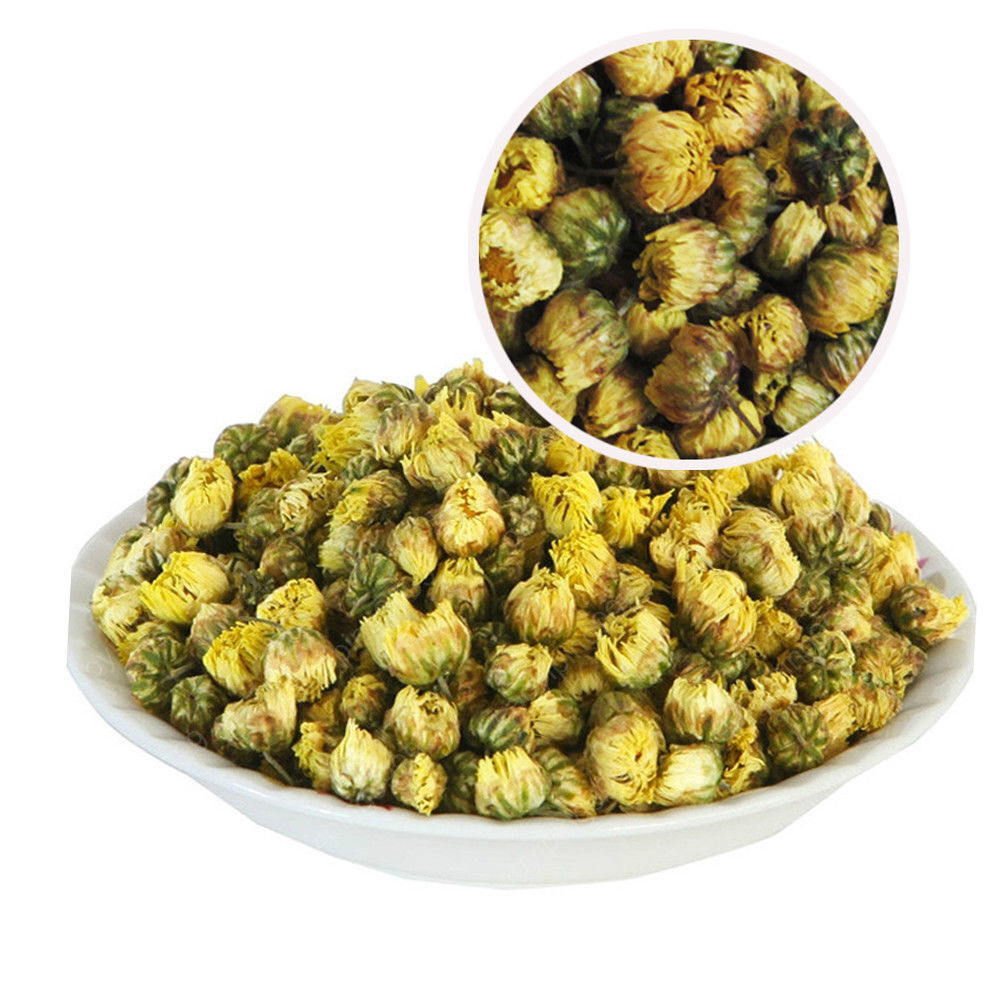 HelloYoung Organic China Chrysanthemum Flower Tea Blooming King Bud Herbal Tea Green Food Secondary image