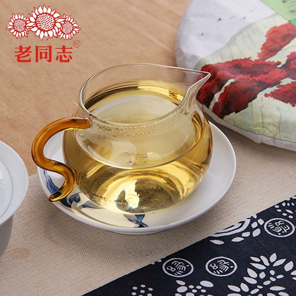 HelloYoung Haiwan Aged Pu Erh Tea "Autumn" Qiu Shuang Raw Tea Cake 400g