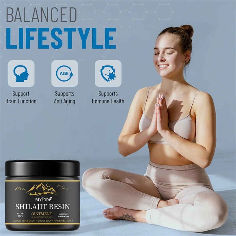 Himalayan Pure 100% Shilajit - Extrem Potente Organisches Weichharz, Fulvosäure