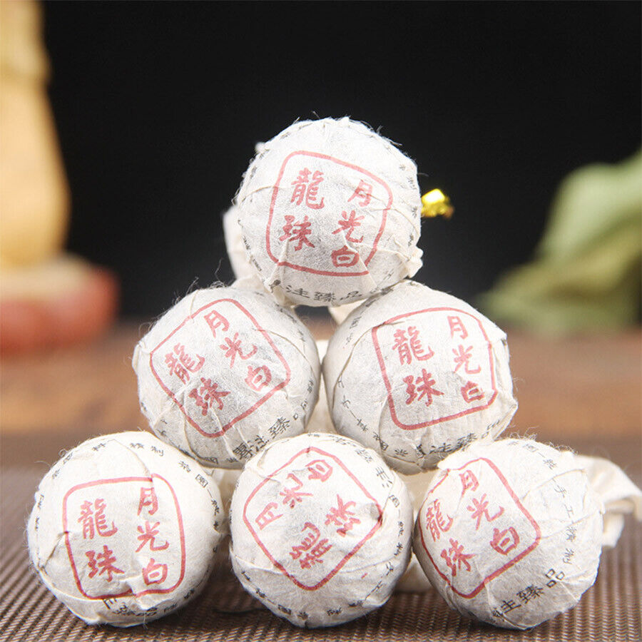 HelloYoung Yue Guang Bai Dragon Pearl White Tea Fragrant Mini White Tea 100g