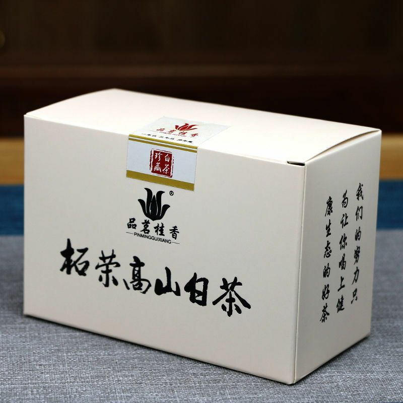 100g White Peony Tea Small Square Brick  Chinese Fuding White Tea