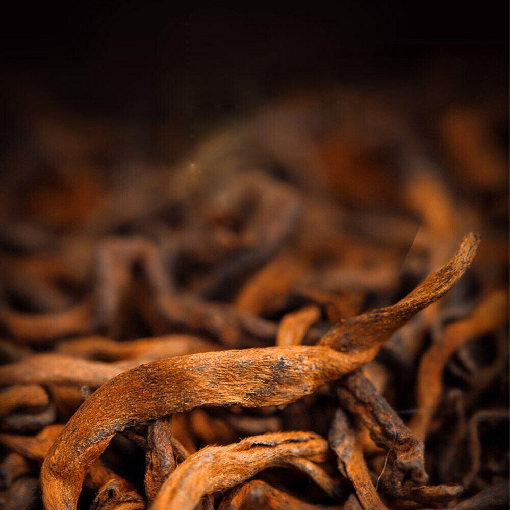 HelloYoung XinHui "Chen Pi" Shu Puerh Tea Tangerine Peel Ripe Puer Tea 100g