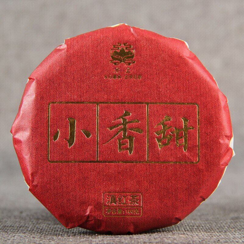 HelloYoung Little Sweet Black Tea Fragrant Yunnan Dianhong Wild Ancient Tree Tea 100g