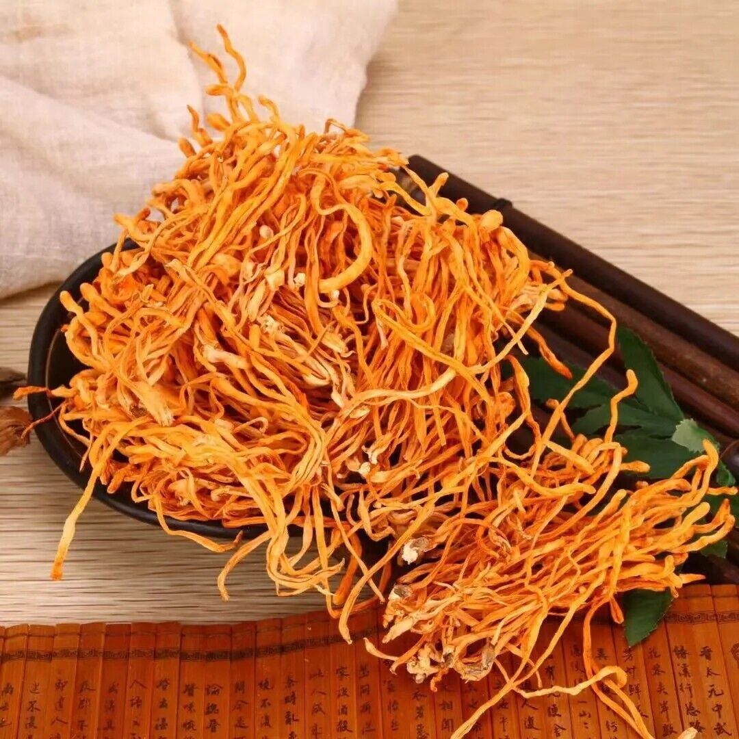 Organic Cordyceps Sinensis 500g Dried Mushroom Chinese Tradition Medicine Secondary image