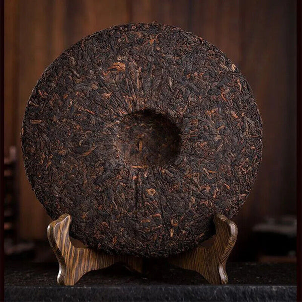 HelloYoung MENGKU Rongshi Yongde Mu Ye Chun 001 Pu-erh Tea Cake 400g Ripe Puer Tea