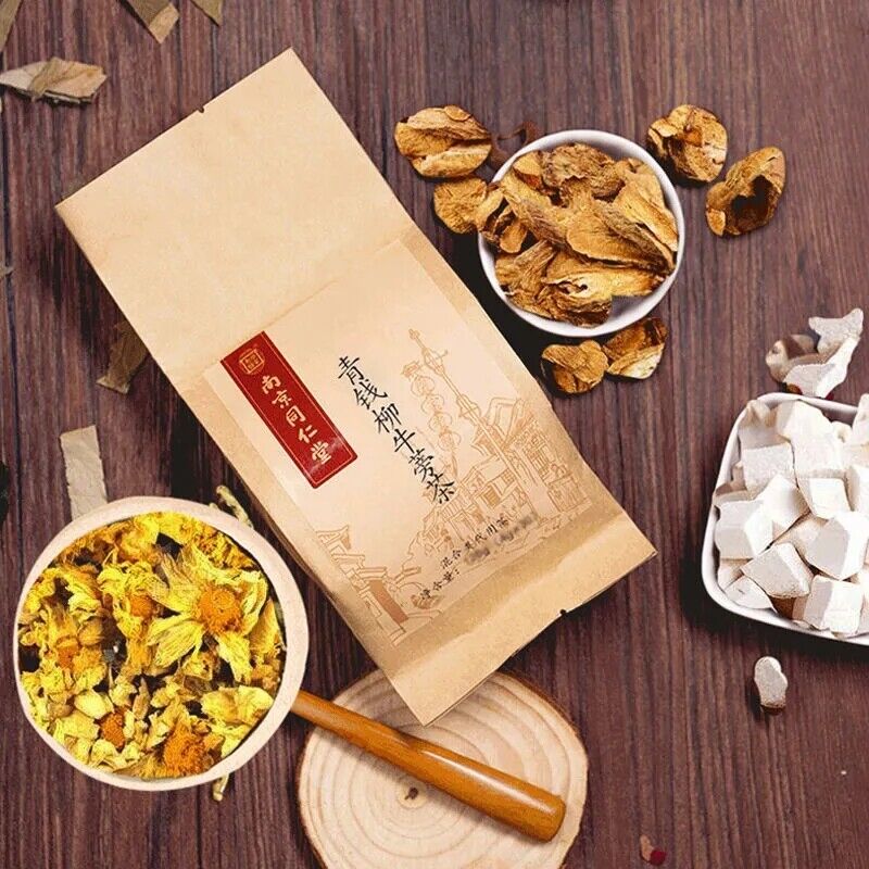 HelloYoung 150gNatural Herbal Tea Hypertension-Hyperlipidemia Reduce High Blood Pressure Secondary image