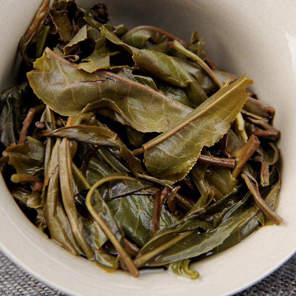 HelloYoung Tea Nannuo Mountain Ancient Tree Raw Puer Pure Material Shen Puerh Tea 357g