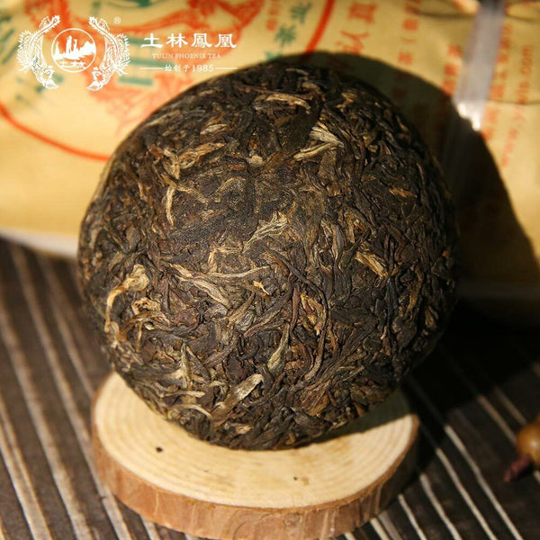 HelloYoung Tulin Aged Pu Erh Tea Yunnan Phoenix Tuocha Sheng Puer 100g