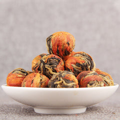 Handmade Kungfu Honey Scent Dianhong Lily Dragon Pearl Dian Hong Black Tea