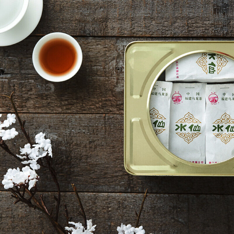 HelloYoung Sea Dyke AT117 Shui Xian China Fujian Shui Hsien Oolong Tea 500g Complete Tin