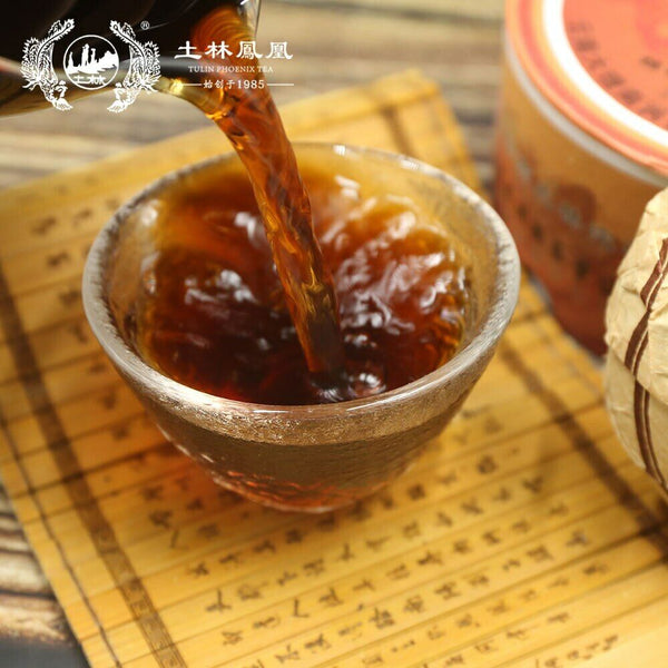 HelloYoung TuLin Phoenix Shou Puerh Tuocha 981 Ripe Pu Erh 100g