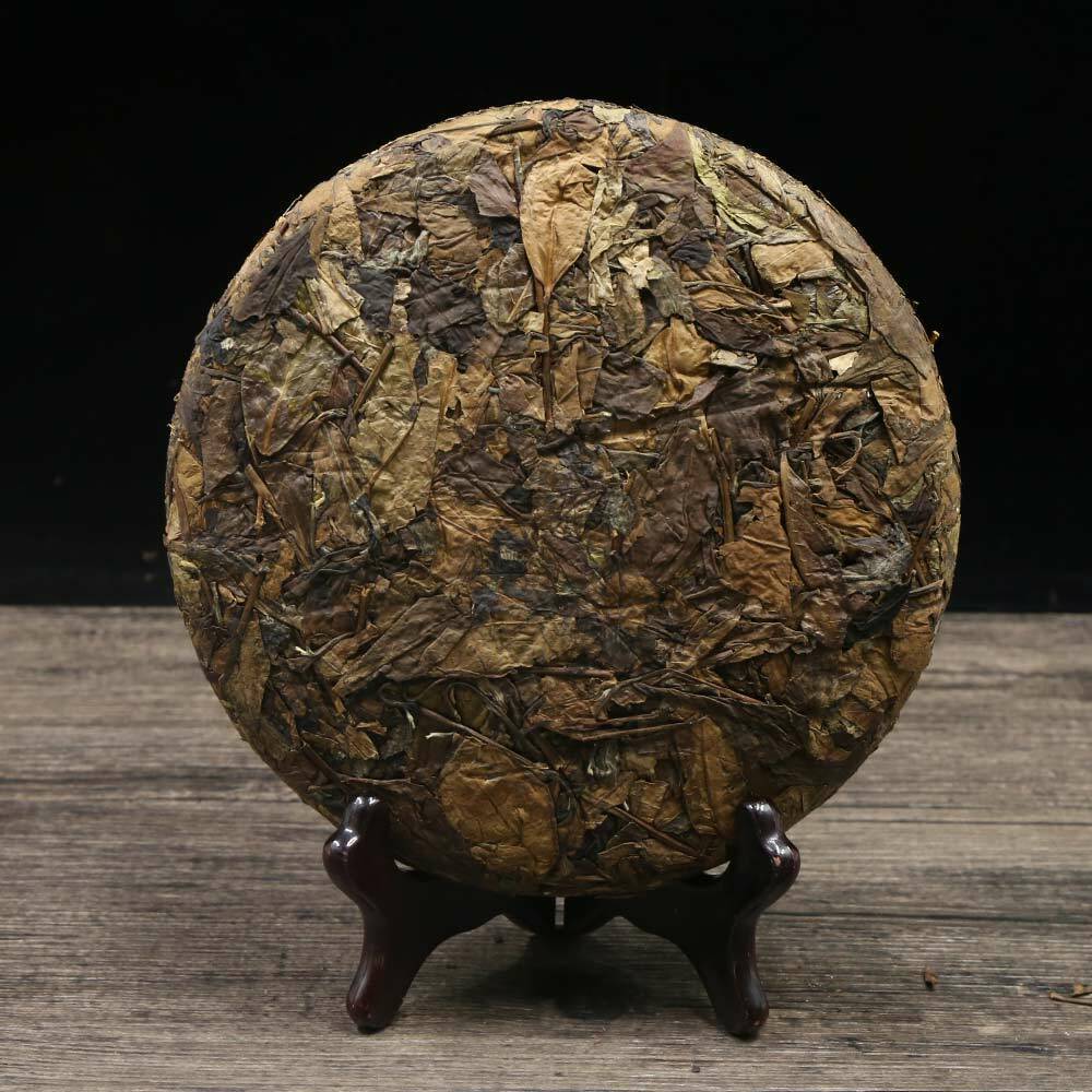 HelloYoung China Fujian Old Tree Fuding White Tea Shou Mei 340g Bai Cha Tea Leaf Cake