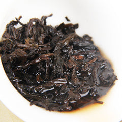 HelloYoung 357g Menghai Old Tree Puer Tea Chuan Shi Jia Ming Ancient Tree Ripe Puer Tea