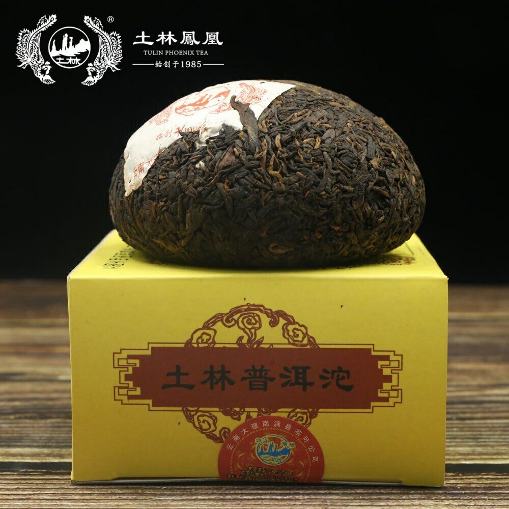 HelloYoung TuLin Phoenix Shou Puerh Speciality Tuocha Tea 951 Puer Tea 200g Secondary image