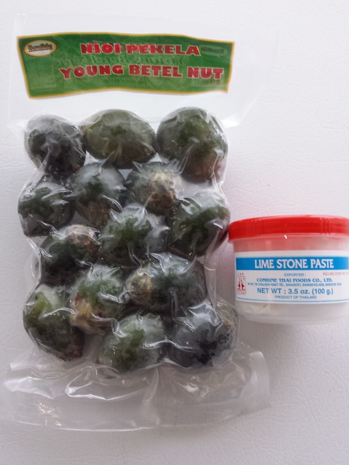 LIMESTONE PASTE YOUNG BETEL NUTS Areca Catechu FREE PRIORITY SHIPPING 40pcs Main image