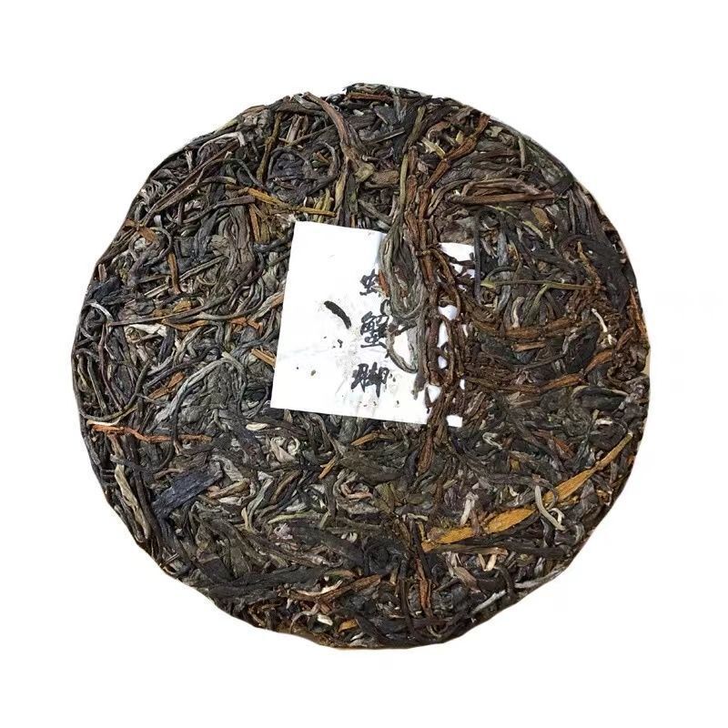 Ding Chun Yuan Wild Jingmai Pangxie Jiao Feet of Crab Pu-erh Tea  357g Raw Secondary image