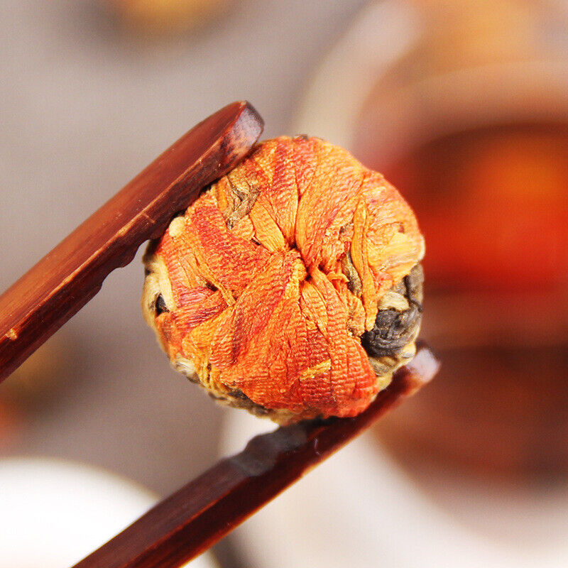 HelloYoung TeaDianhong Lily Dragon Pearl Dian Hong Handmade Kungfu Honey Scent Black Tea Secondary image